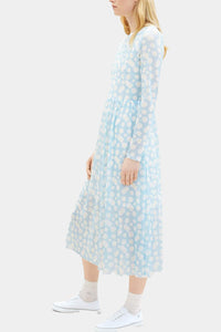 Thumbnail for Tom Tailor - Patterned Mesh Midi Dress