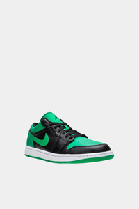 Thumbnail for Air Jordan 1 Low 'Black Lucky Green'