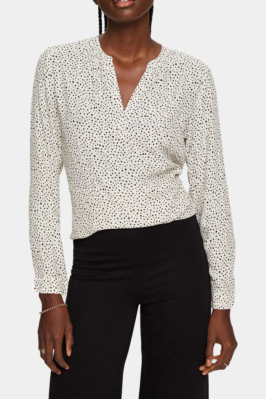 Esprit - Patterned Blouse, Lenzing™ Ecovero™