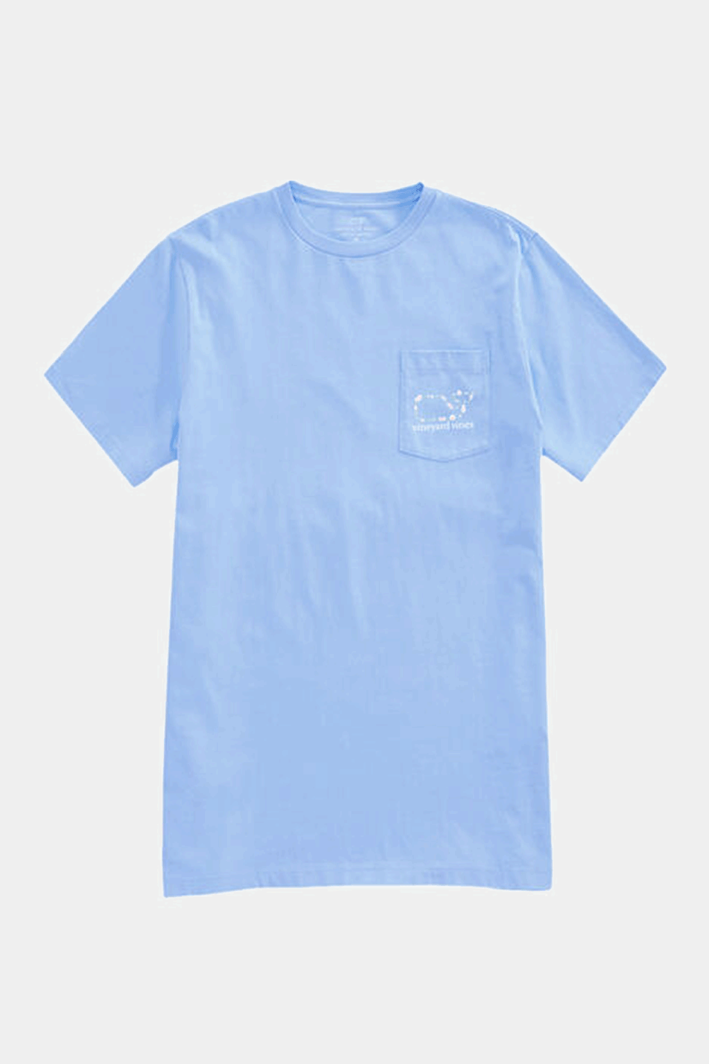 Vineyard Vines - Daisy Whale Outline Short-Sleeve Pocket Tee