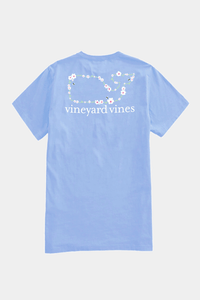 Thumbnail for Vineyard Vines - Daisy Whale Outline Short-Sleeve Pocket Tee