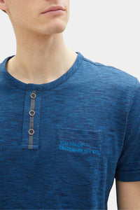 Thumbnail for Tom Tailor - Striped Henley Tshirt