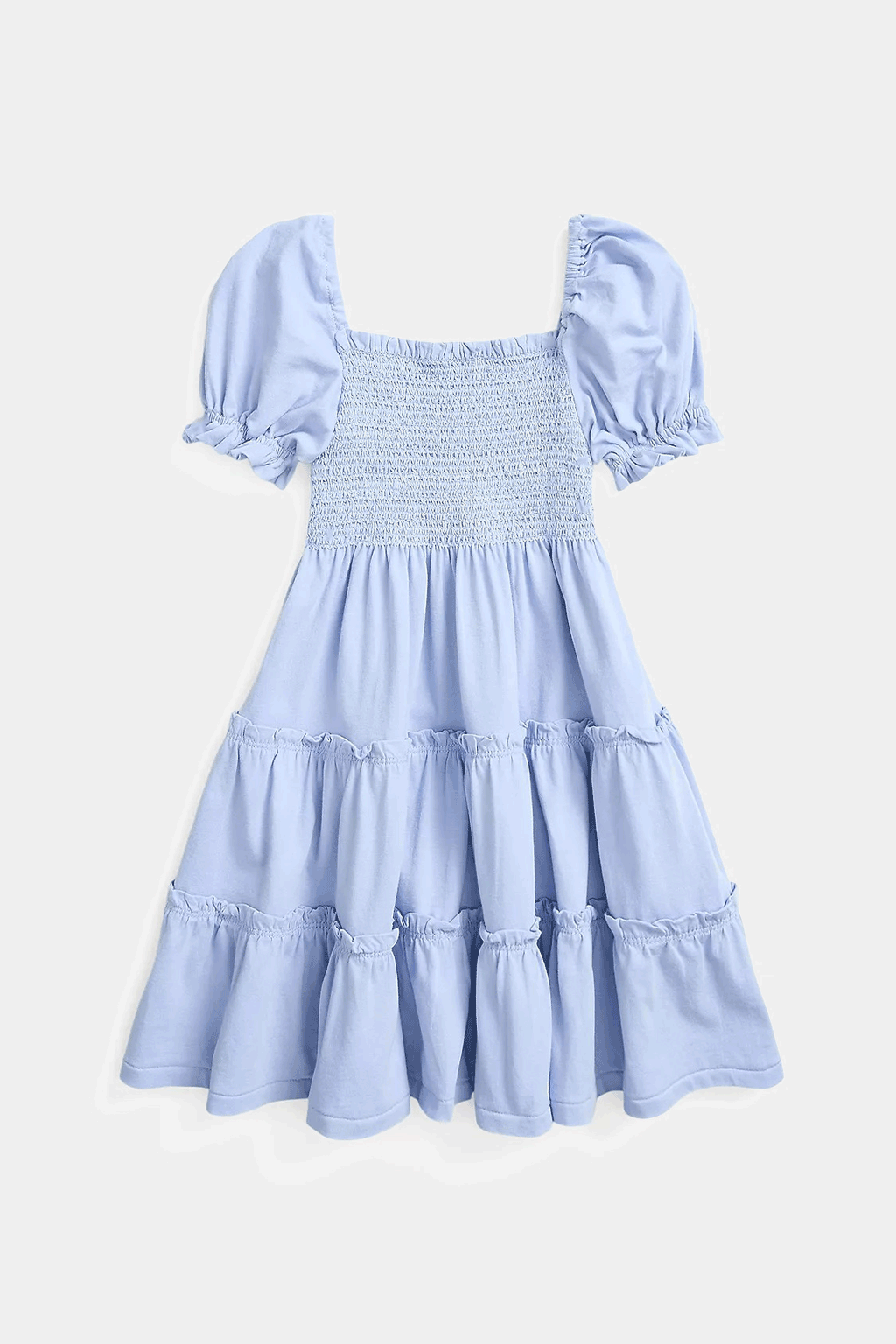 Polo Ralph Lauren - Smocked Cotton Jersey Dress