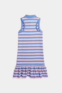 Thumbnail for Polo Ralph Lauren - Striped Stretch Mesh Polo Dress