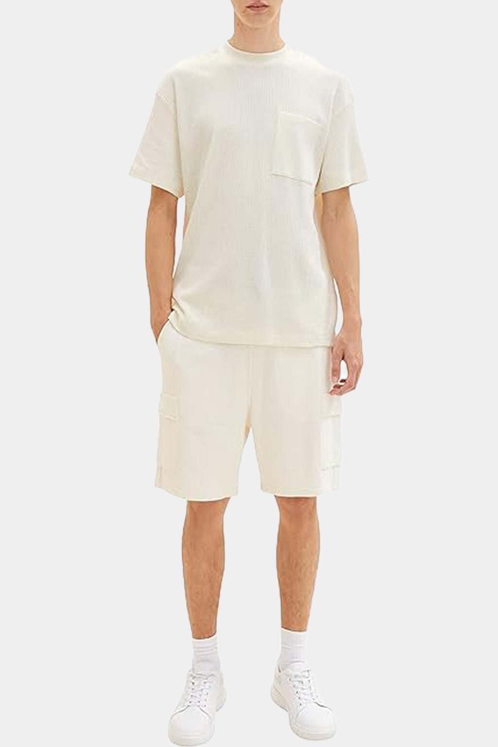 Tom Tailor - Relaxed Cargo Sweatshort