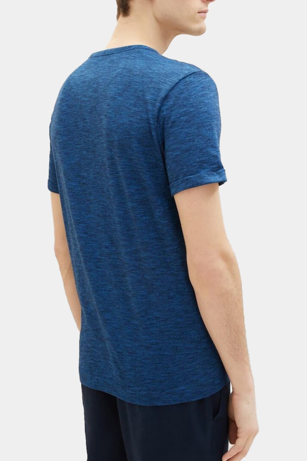 Tom Tailor - Striped Henley Tshirt