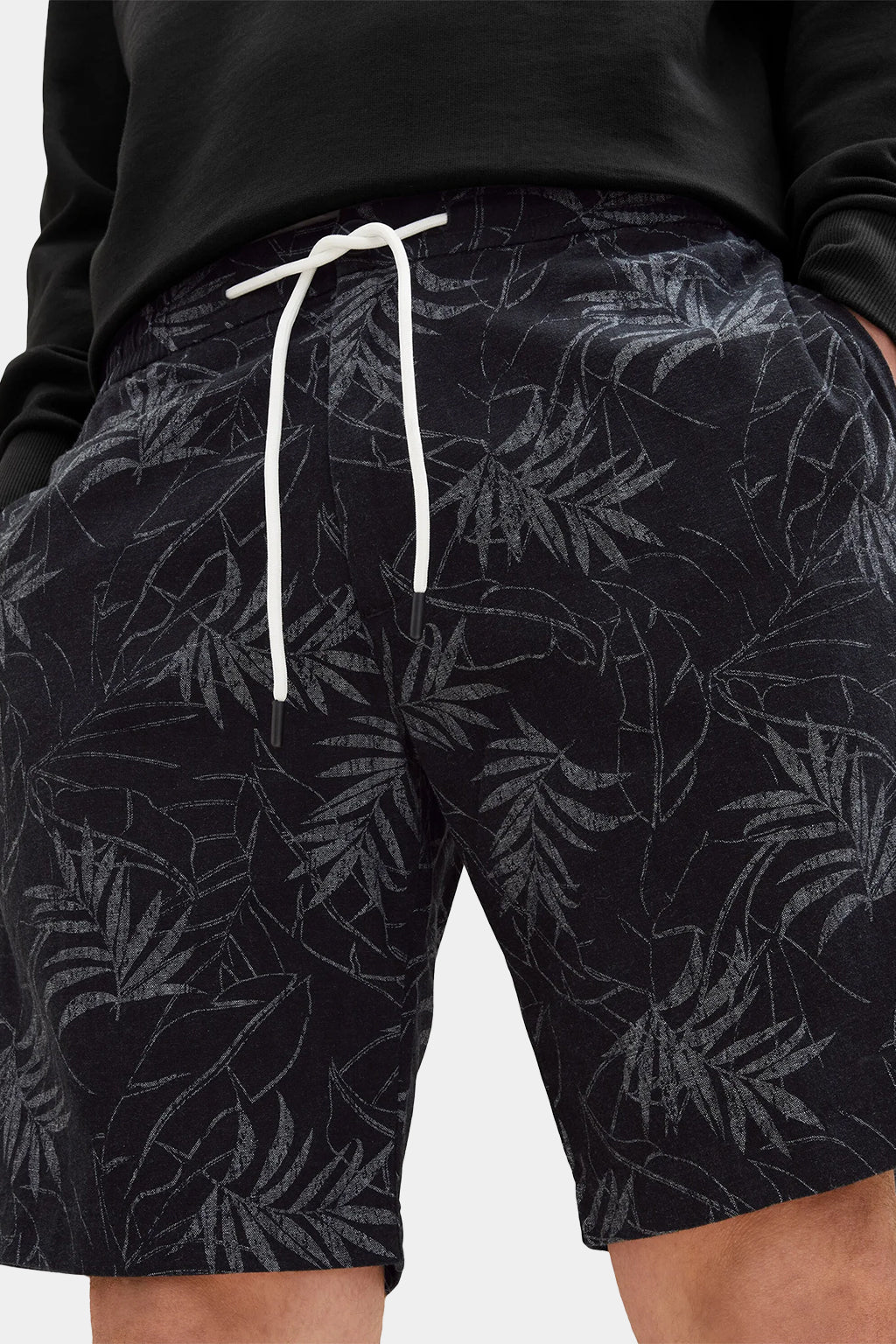 Tom Tailor - Printed Regular Linen Bermuda