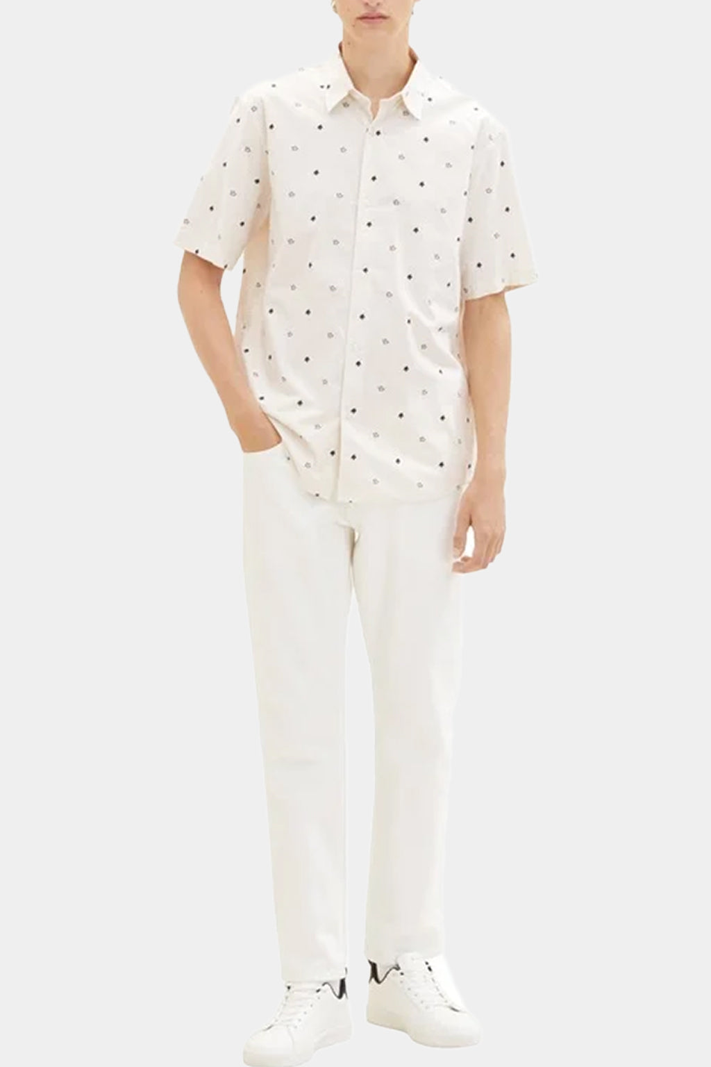 Tom Tailor - Short Sleeve Shirt Printed Wildflower