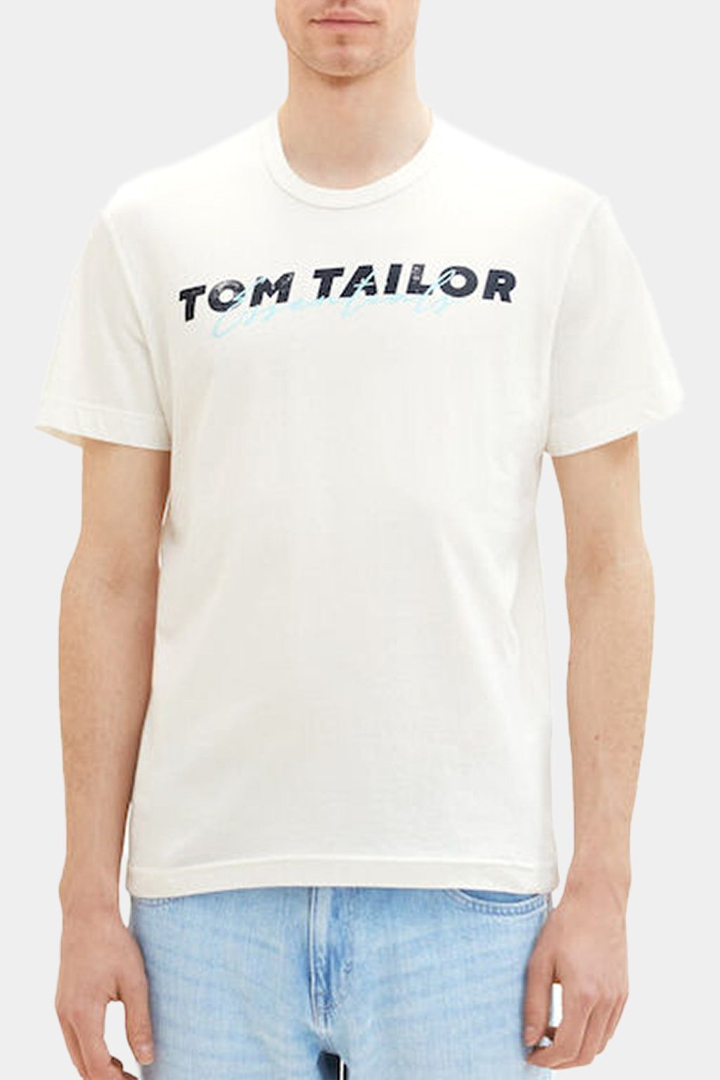 Tom Tailor - Men's T-shirt Off White