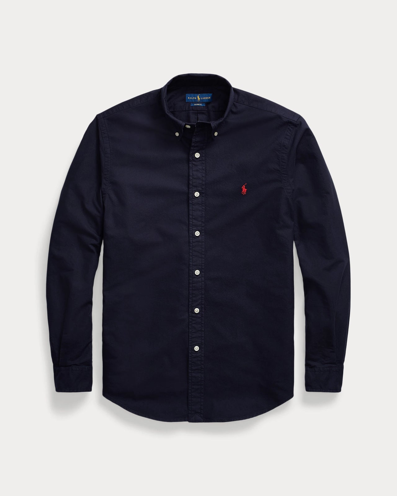 Ralph Lauren - Custom cut oxford shirt dyed after manufacturing