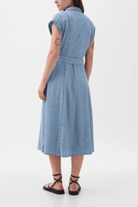 Thumbnail for Gap - Denim Midi Dress