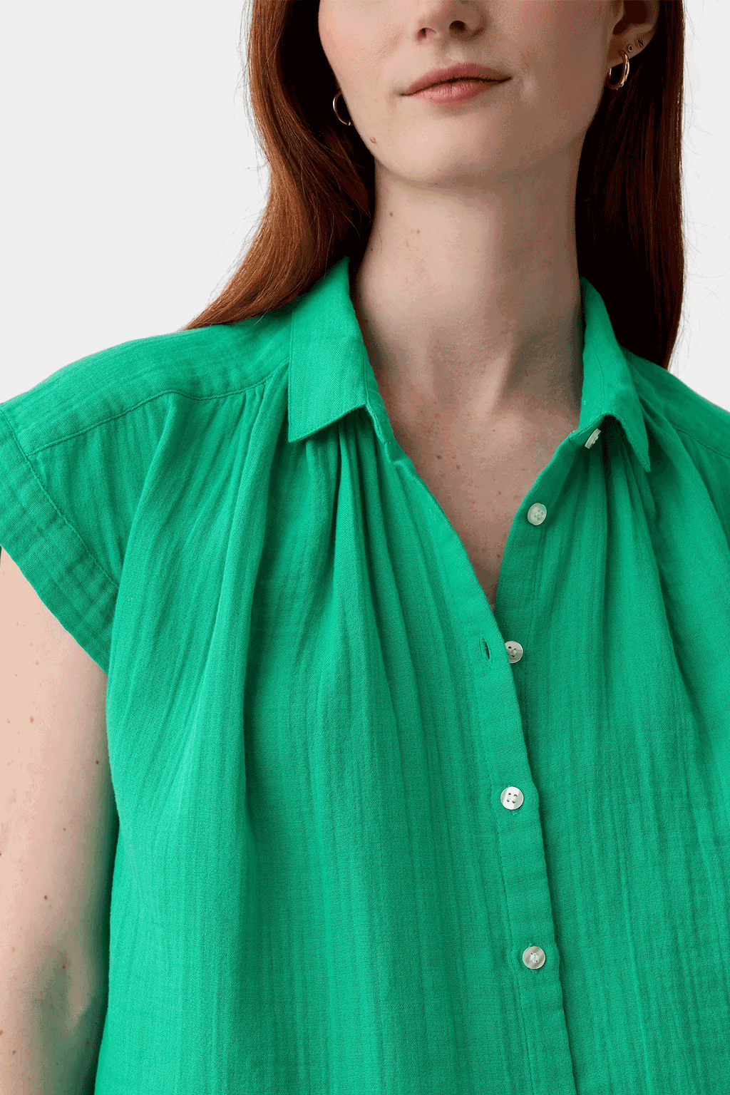 Gap - Crinkle Gauze Shirt