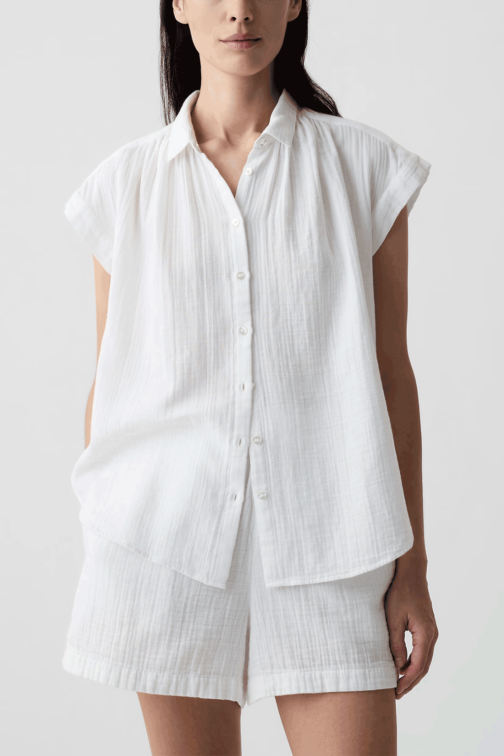 Gap - Crinkle Gauze Shirt