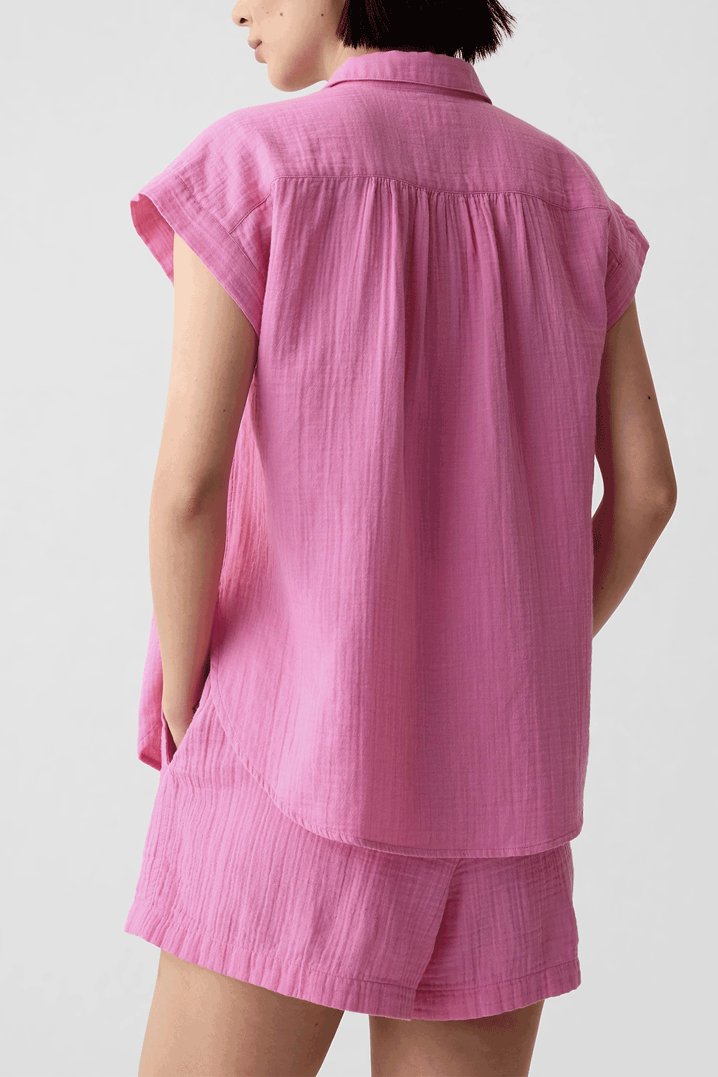 Gap - Crinkle Gauze Shirt