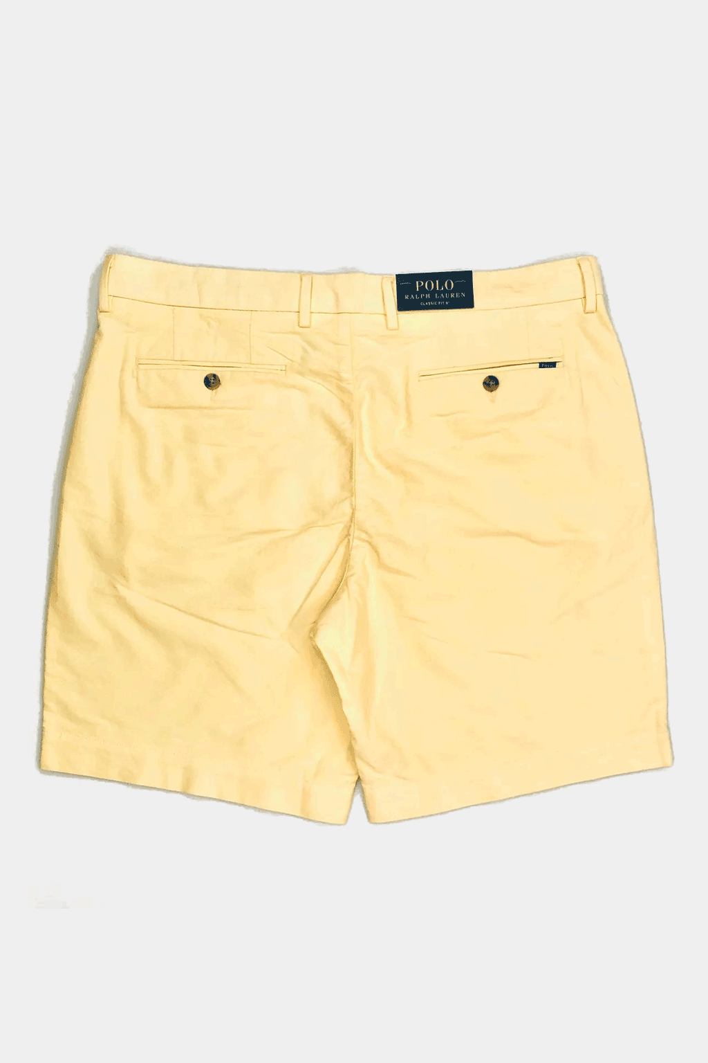 Polo Ralph Lauren - 9-inch Classic Fit Yellow Chino Shorts