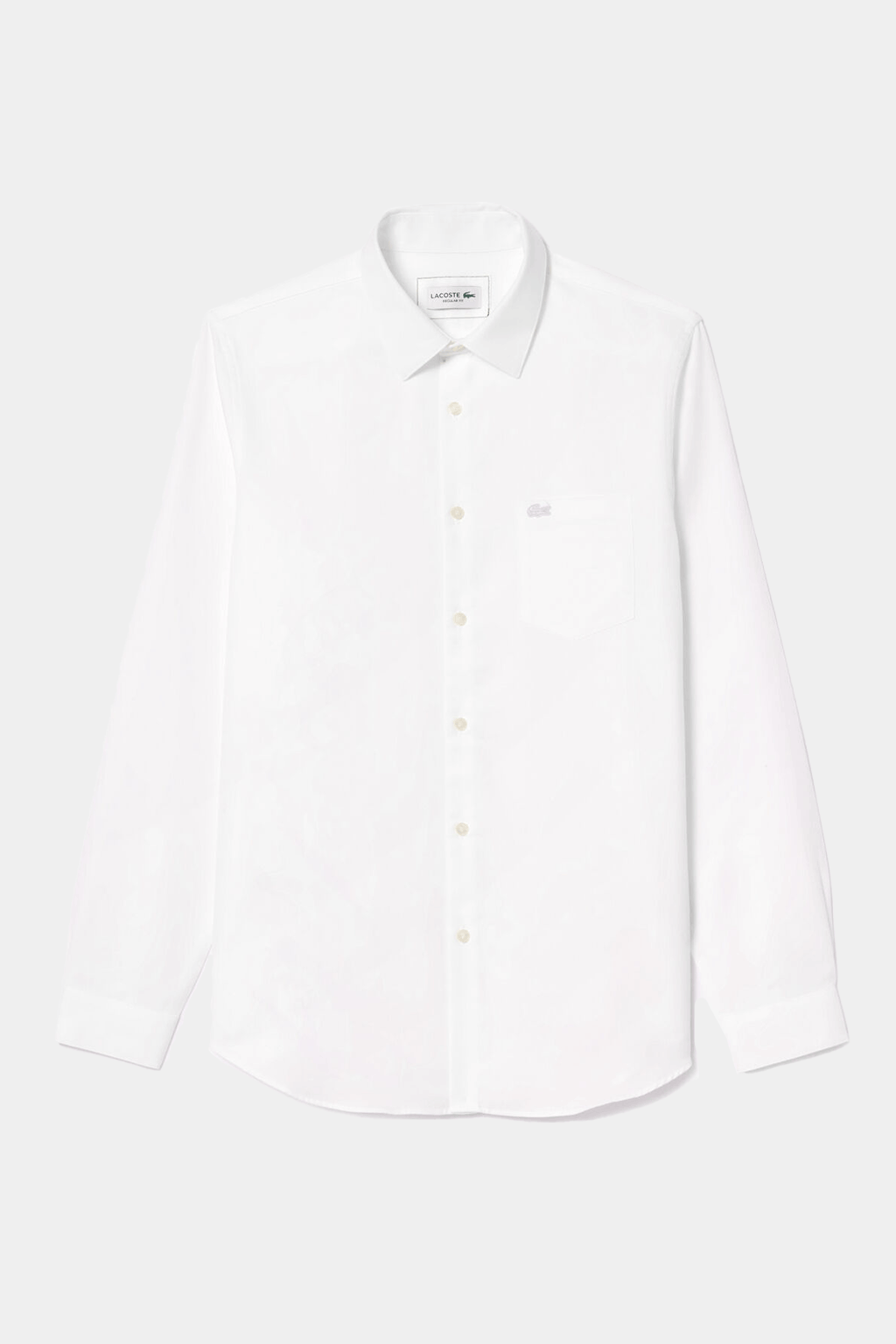 Lacoste - Men's Regular Fit Solid Cotton Shirt