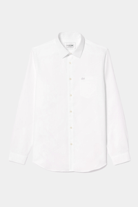 Thumbnail for Lacoste - Men's Regular Fit Solid Cotton Shirt