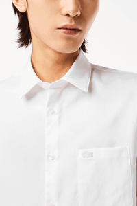 Thumbnail for Lacoste - Men's Regular Fit Solid Cotton Shirt