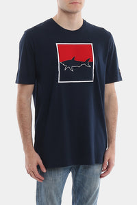 Thumbnail for Paul & Shark Yachting - Shark Logo Embroidery Jersey T-shirt