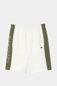 Thumbnail for Lacoste - Printed Unbrushed Fleece Colorblock Jogger Shorts