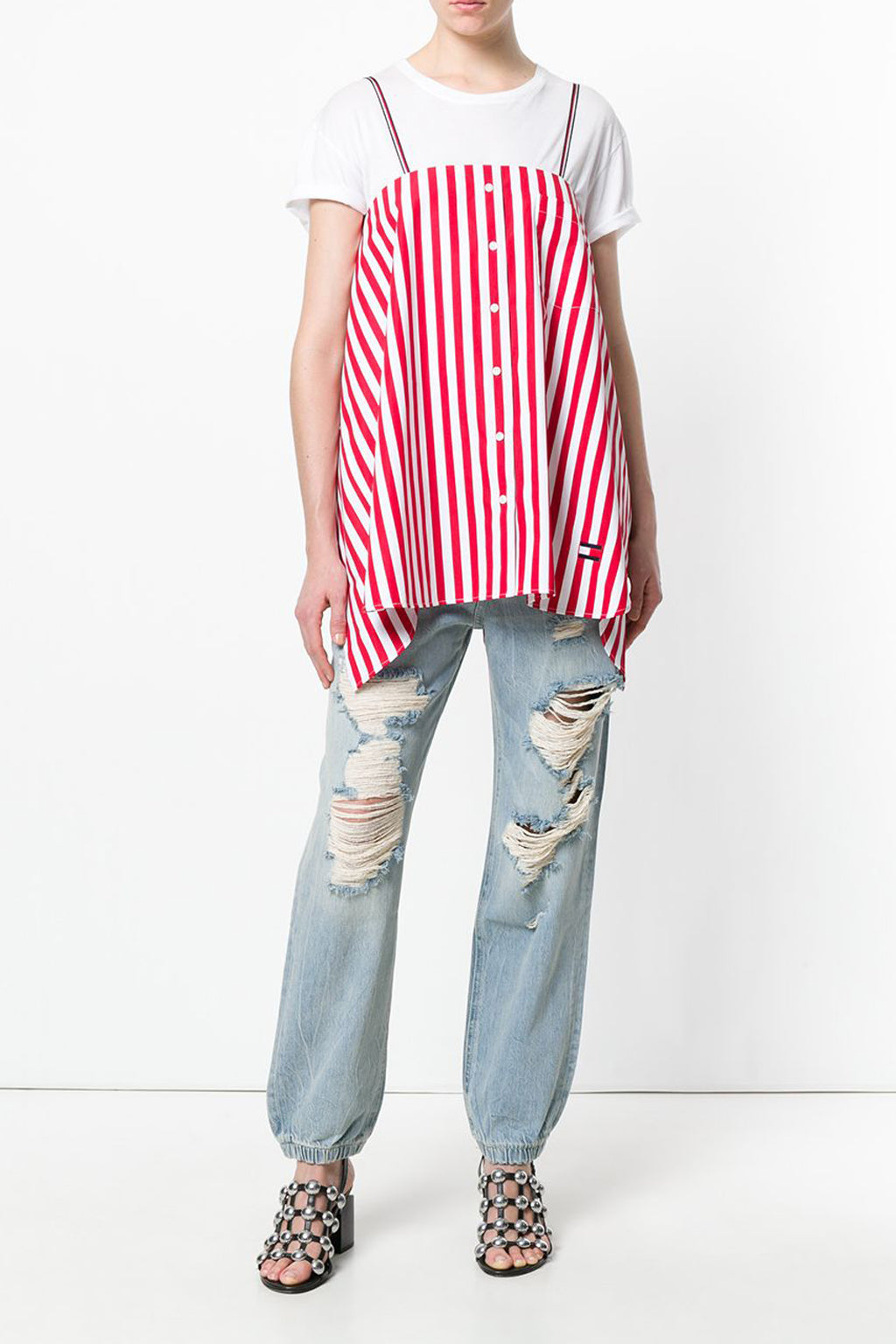 Tommy Hilfiger - Hilfiger Collection Striped Tank Top