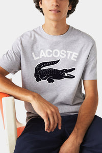 Thumbnail for Lacoste - Men's Lacoste Regular Fit  Crocodile Print T-shirt