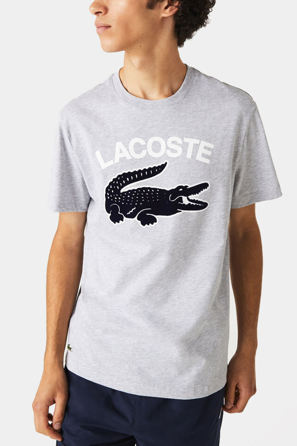 Lacoste - Men's Lacoste Regular Fit Crocodile Print T-shirt ...