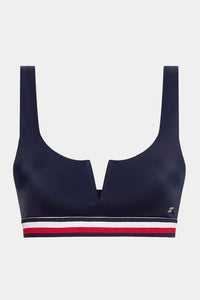 Thumbnail for Tommy Hilfiger - Signature Ribbed Bikini Bralette