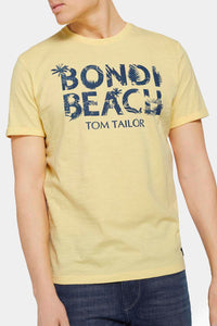 Thumbnail for Tom Tailor - Printed T-Shirt With Organic Cotton