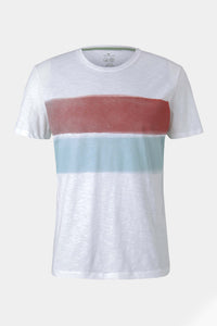 Thumbnail for Tom Tailor - Striped T-Shirt With Organic Cotton