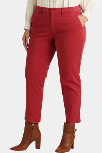 Ralph Lauren - Plus Size Slim Fit Stretch Chino Pants