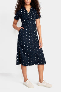 Thumbnail for Old Navy - Cutout Midi Shirt Dress for Women