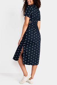 Thumbnail for Old Navy - Cutout Midi Shirt Dress for Women