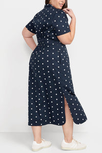 Thumbnail for Old Navy - Cutout Midi Shirt Dress for Women