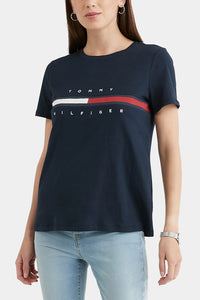 Thumbnail for Tommy Hilfiger - Essential Flag Stripe T-shirt