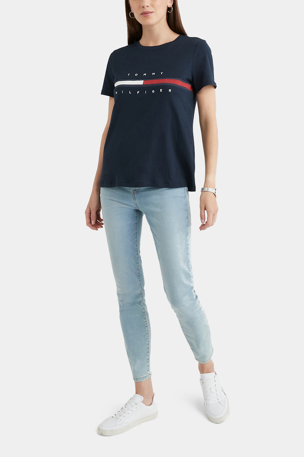 Tommy Hilfiger - Essential Flag Stripe T-shirt