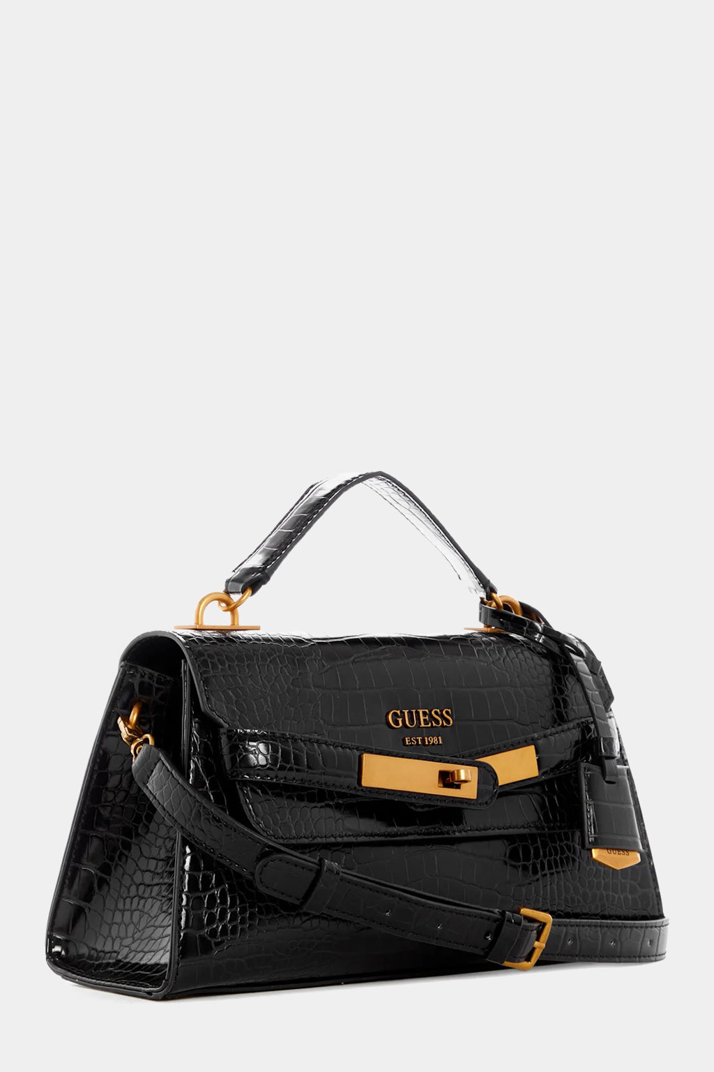 Guess Enisa Top-Handle Flap Bag