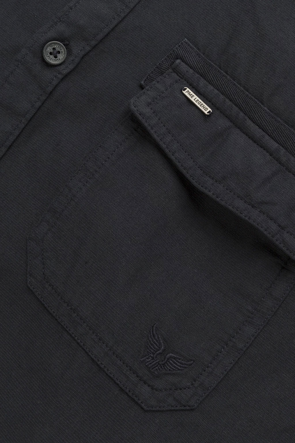 PME Legends - Cotton Linen Cargo Shirt